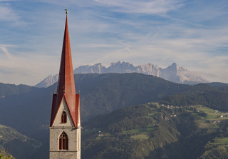 unterinn church, latemar, dolomites, south tyrol